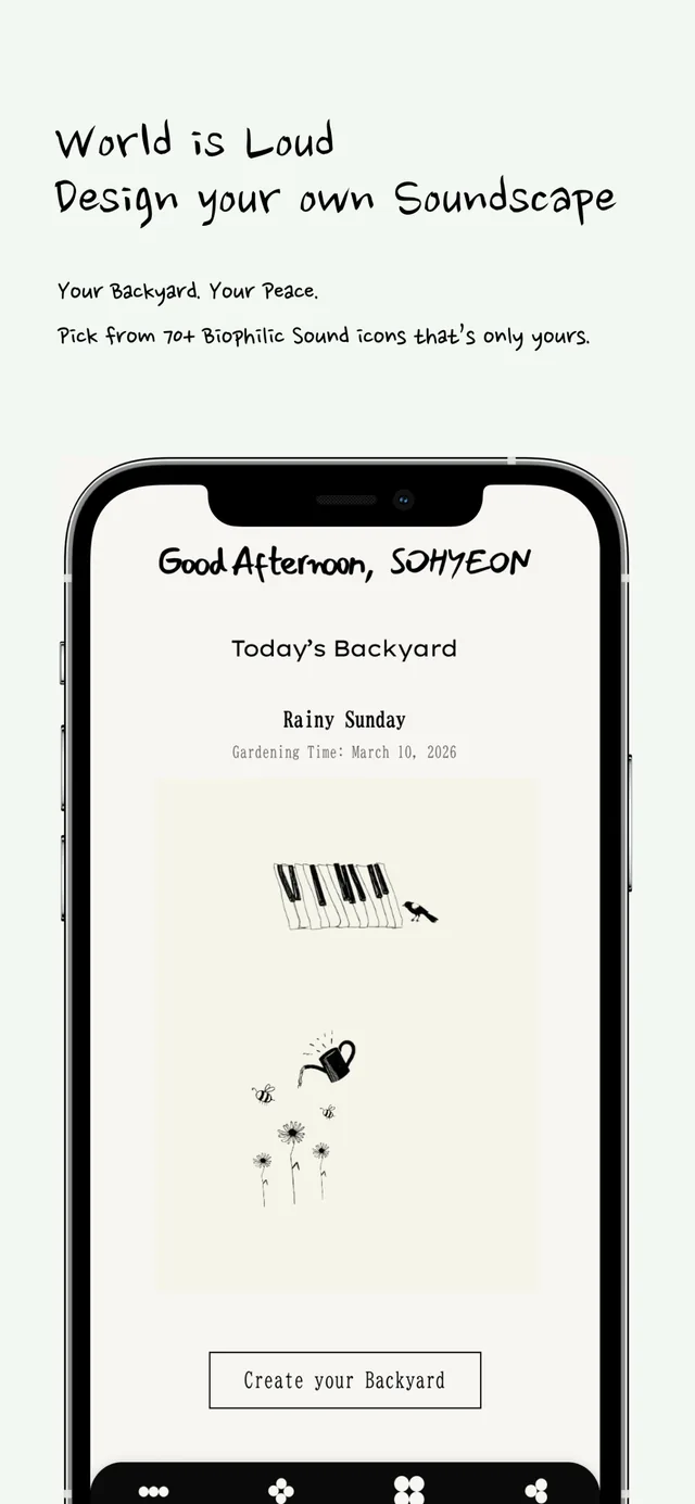 Design your own soundscape — Today's Backyard